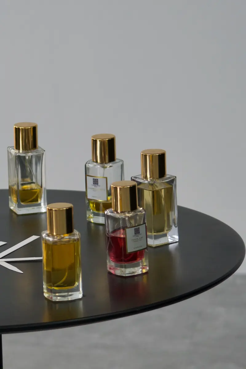 Sélection de parfums proposés au salon